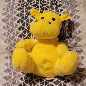 Kelly toy Yellow Hippo New With Tags